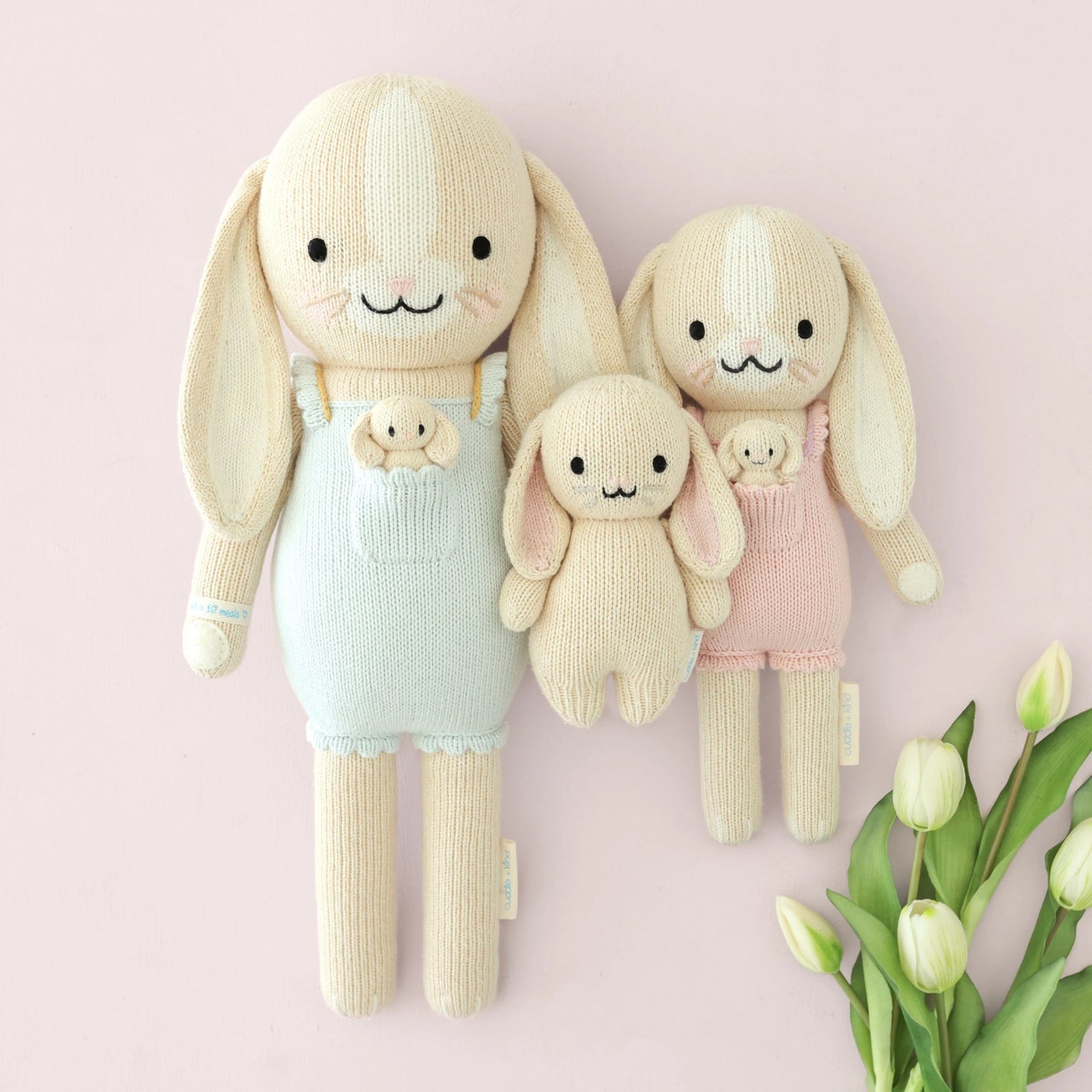 Briar the bunny (peony pink) 30 cm