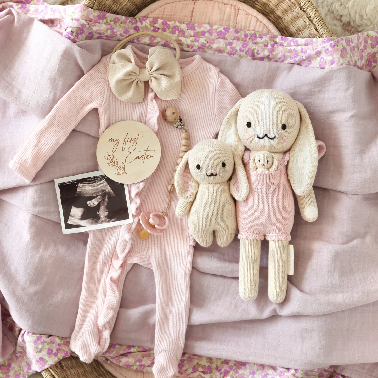 Briar the bunny (peony pink) 30 cm