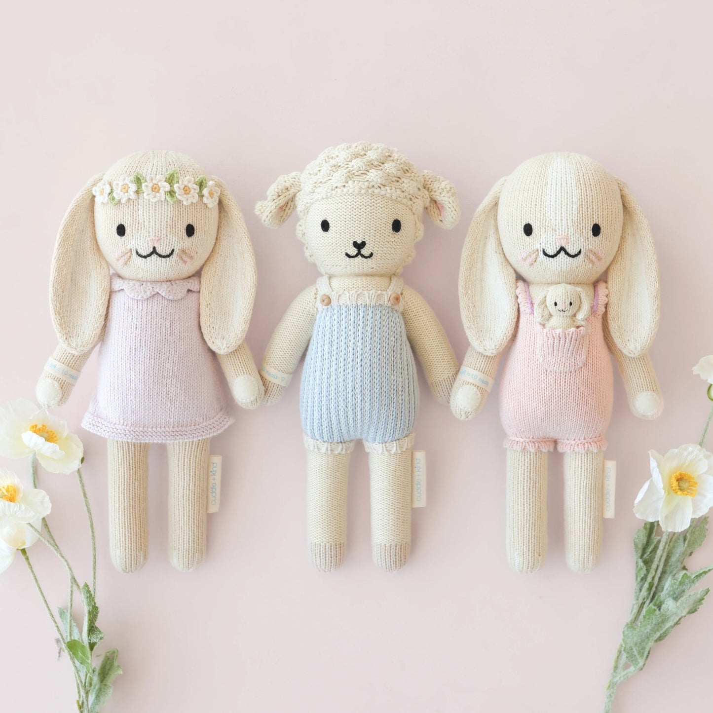 Hannah the bunny (violet) 30cm