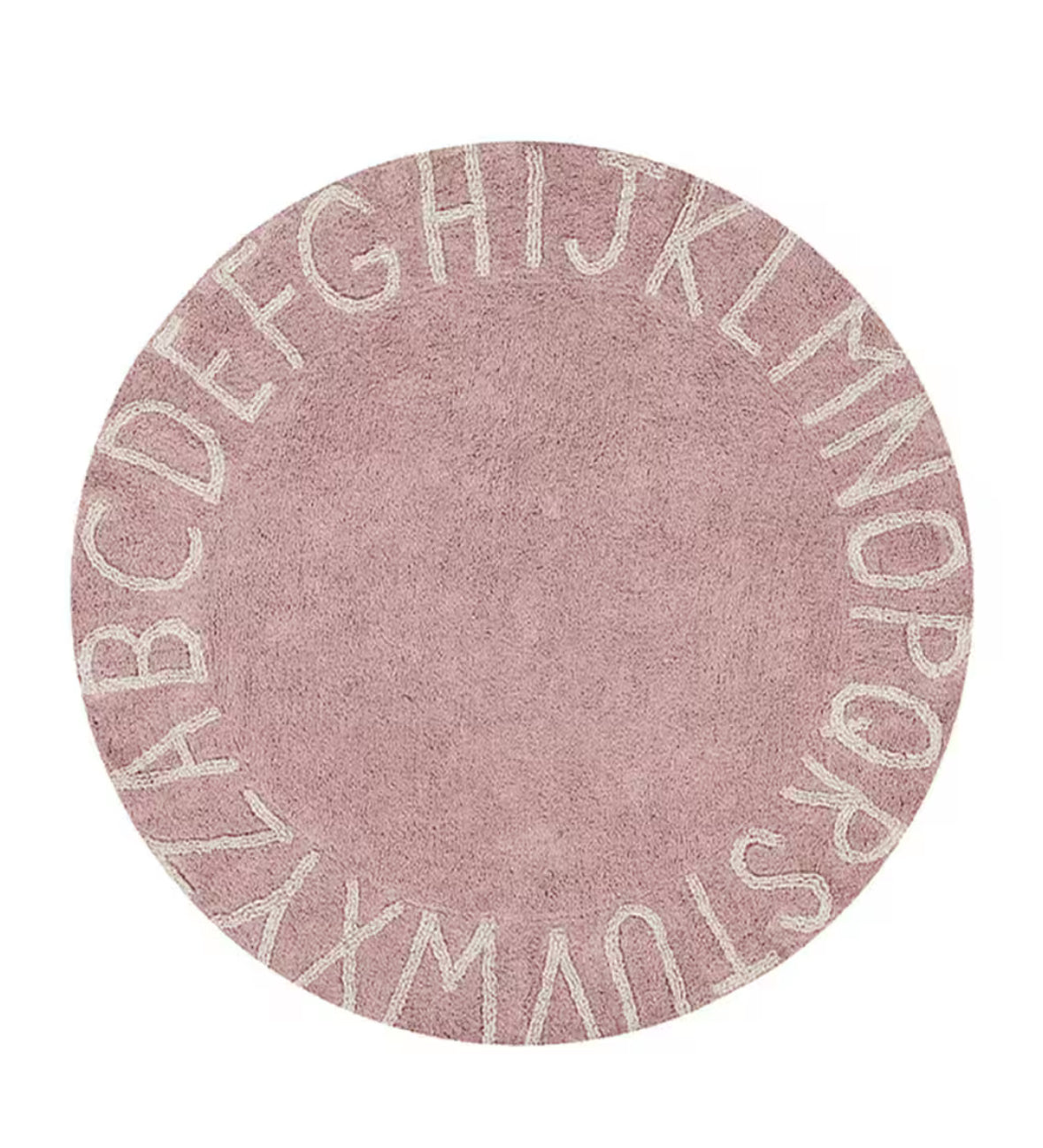 Tapete de letras rosa