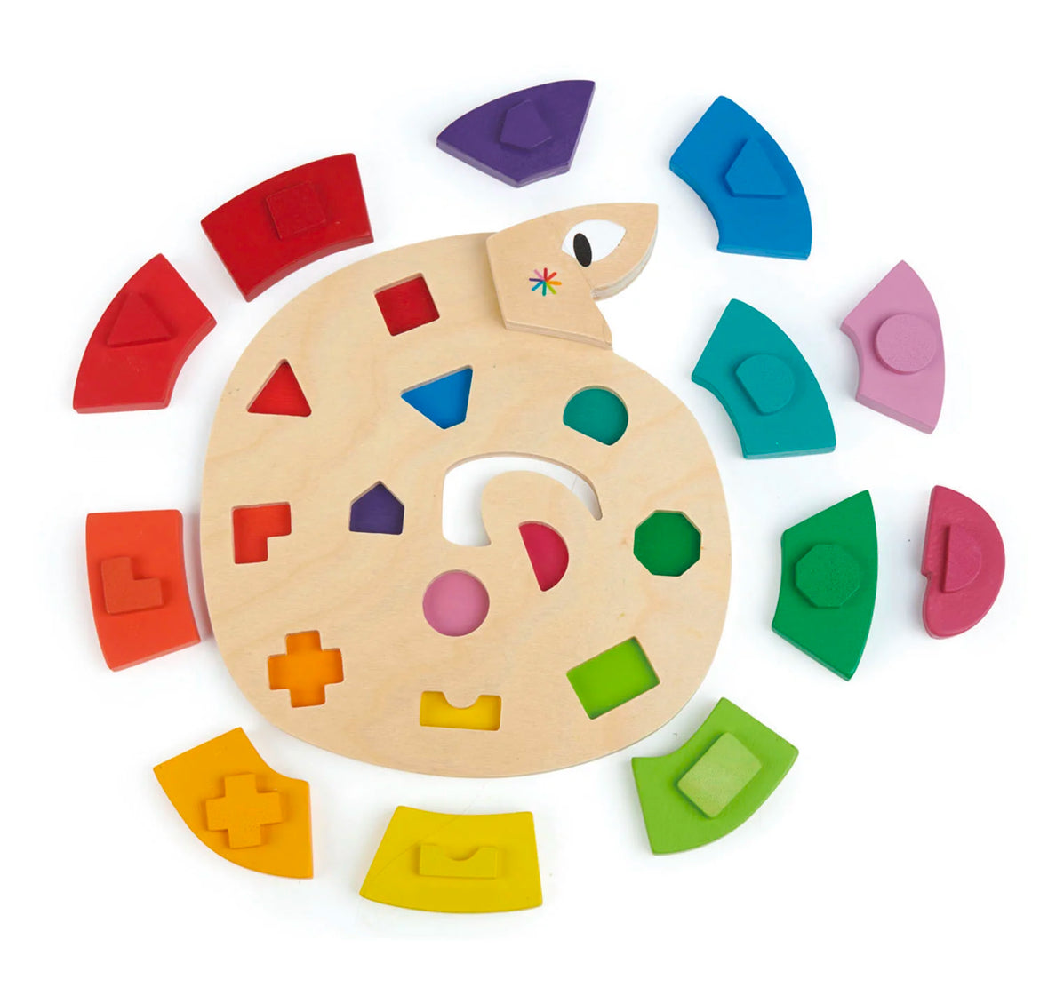 Rompecabezas de formas y colores