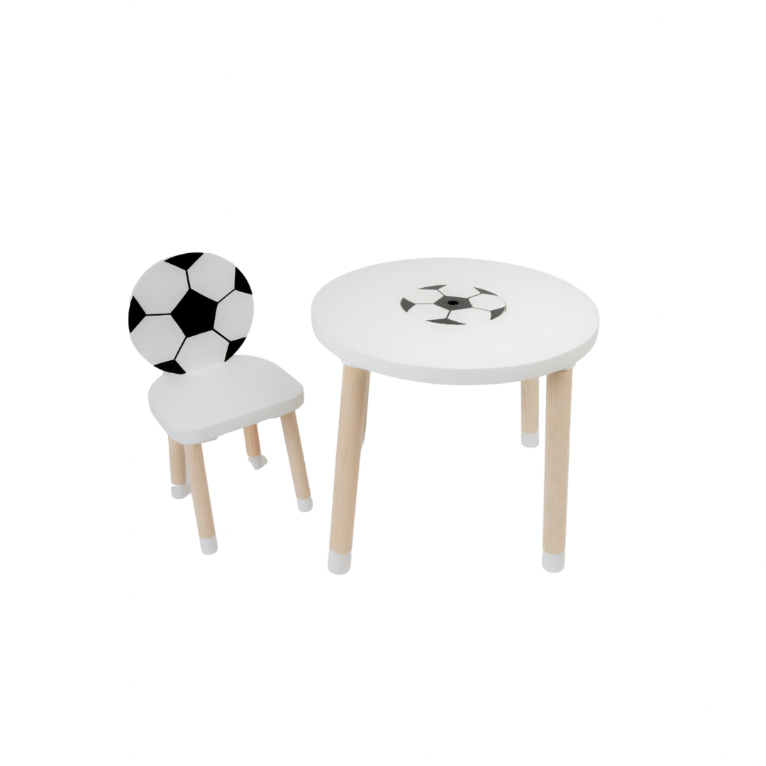 Mesa con dos sillas fut