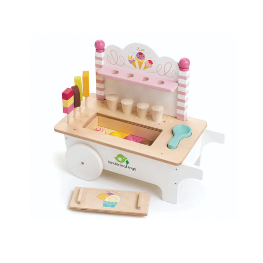 Carro de helados y paletas